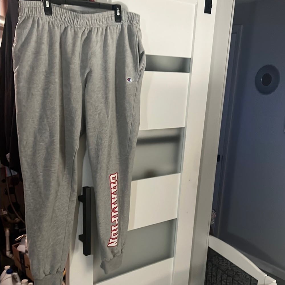 Champion Gray Sweatpants Athletic Joggers